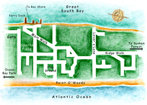 Point O Woods Map